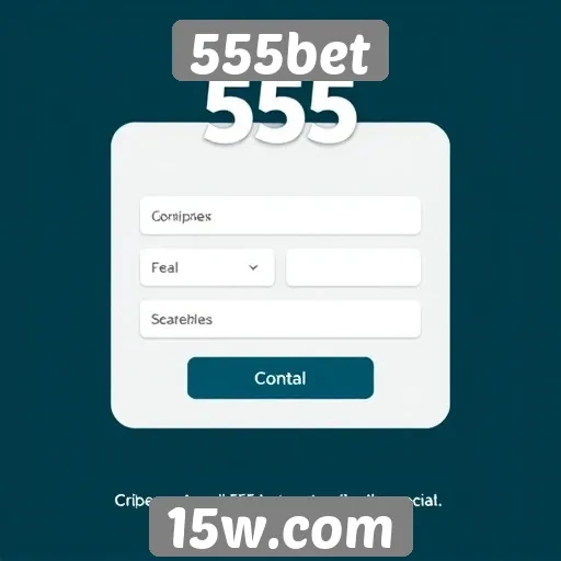 Como criar uma conta no 555bet com facilidade